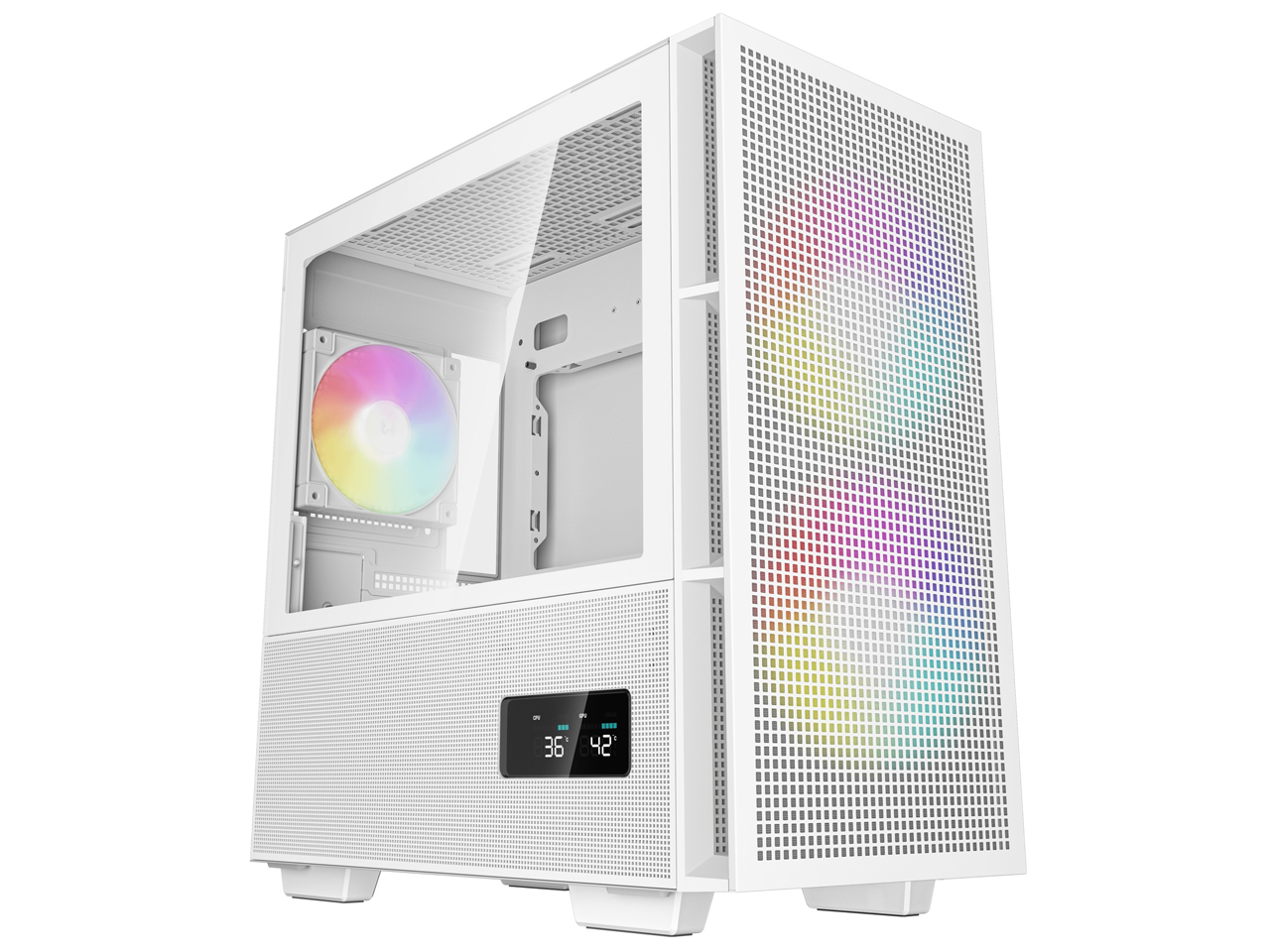 DEEPCOOL CH360 DIGITAL WH R-CH360-WHAPE3D-G-1 [ホワイト