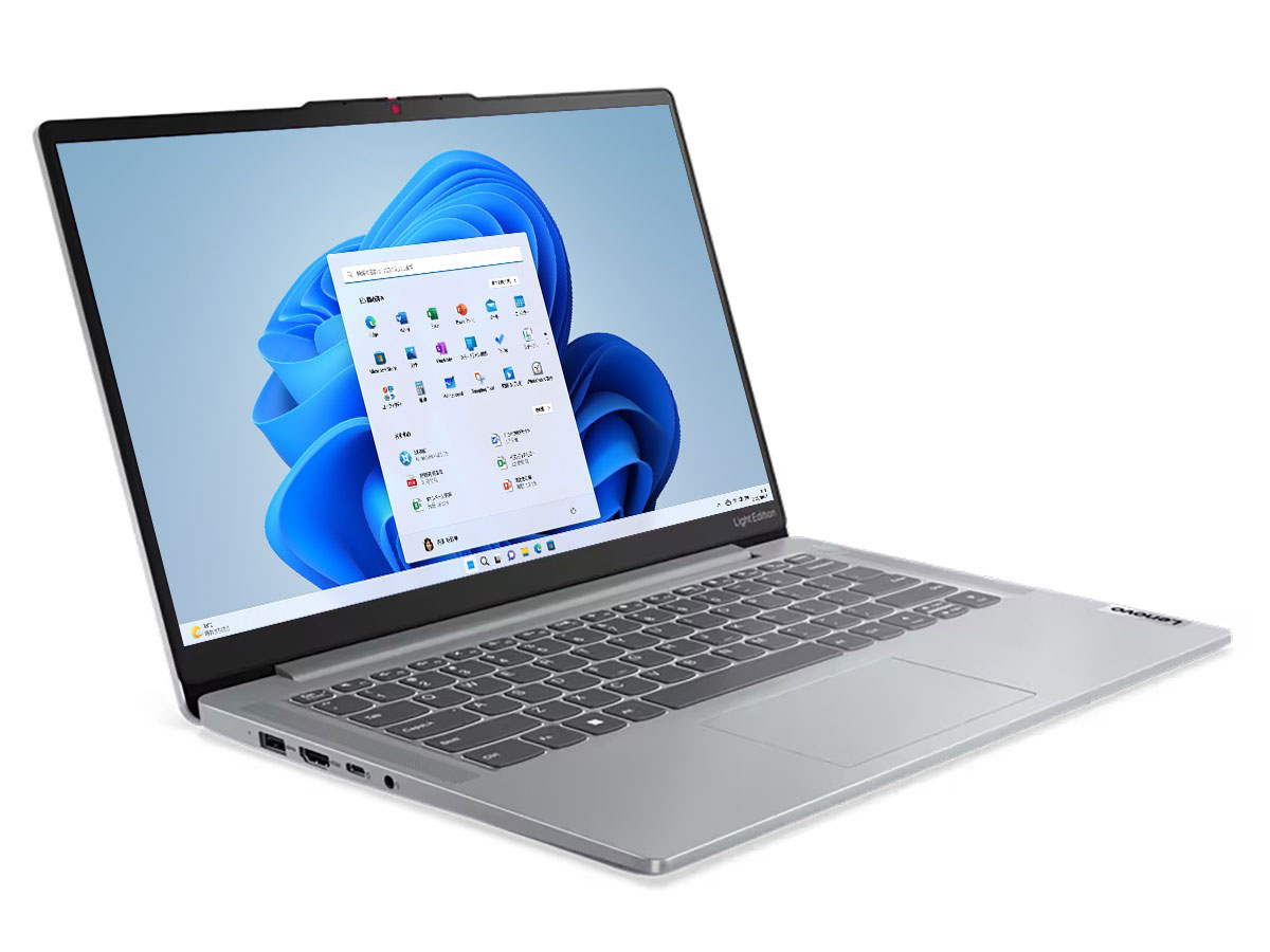 IdeaPad Slim 5 Light Gen 8 AMD Ryzen 5 7530U�E16GB�������[�E512GB SSD�E14�^�t��HD�t������ �X�^���_�[�h 82XSCTO1WW [�N���E�h�O���[] �̐��i�摜