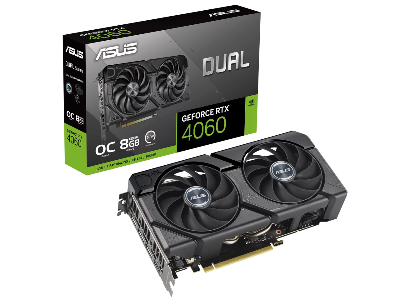 DUAL-RTX4060-O8G-EVO [PCIExp 8GB] �̐��i�摜