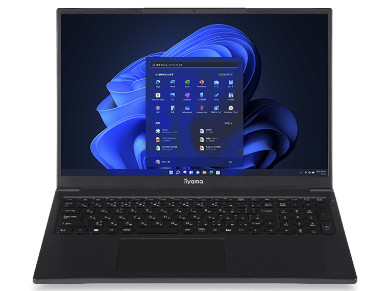 SOLUTION�� Core Ultra 7 155U/8GB������/500GB NVMe M.2 SSD/16�C���` WUXGA/Windows 11 Home [DSP��]/SOLUTION-16FH129-U7-UH2X �̐��i�摜