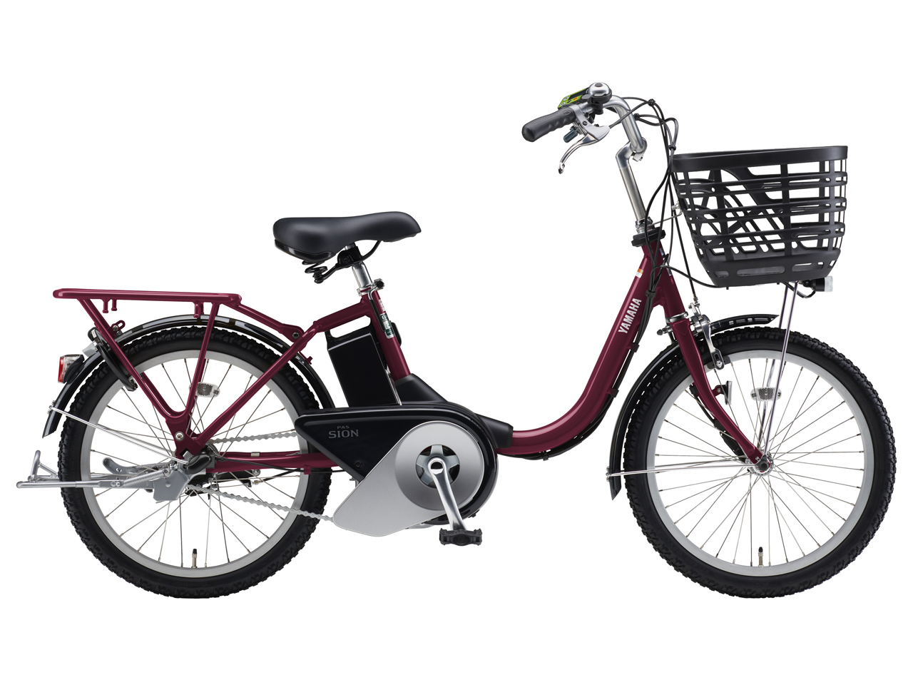 SALE！！ヤマハ　PAS　SION 20型 バッテリー8.7Ah 充電器付 ヤマハ PAS SION-U PA20SU 2024年モデル [ルビーレッド] + 専用