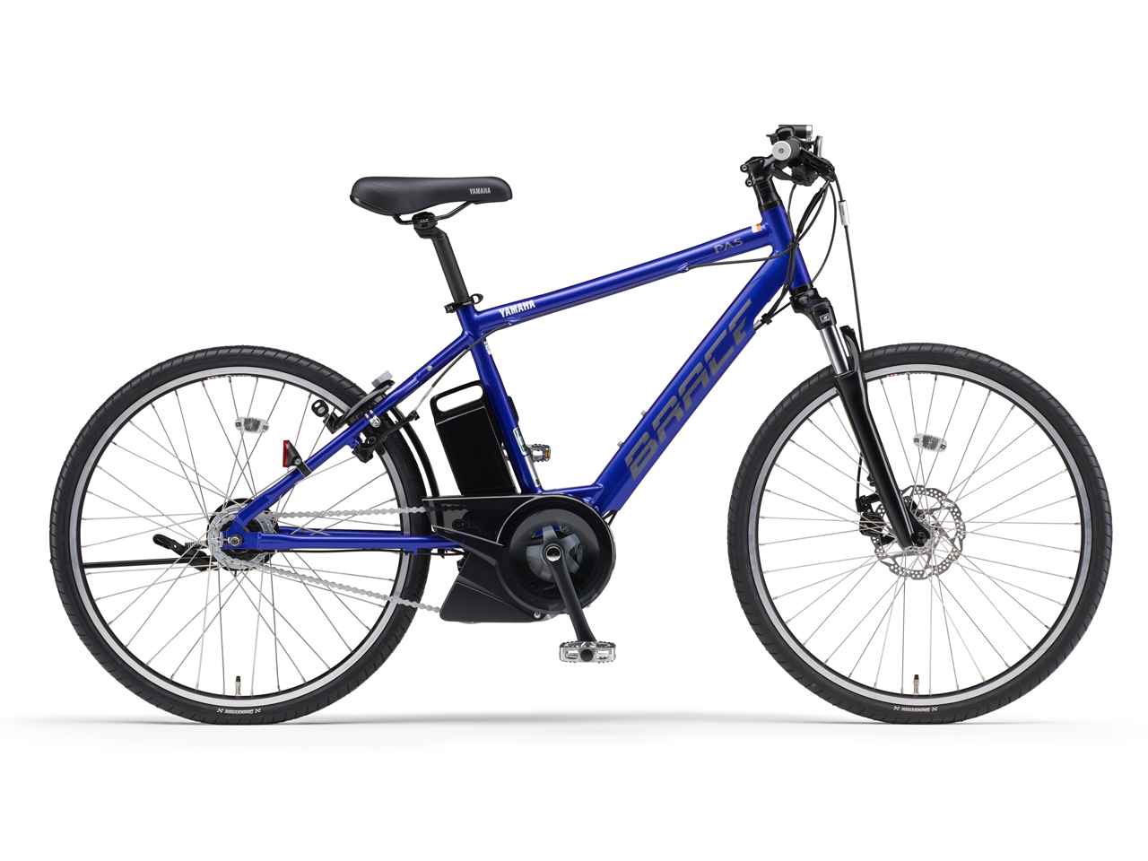 ヤマハ PAS Brace 2021年モデル 26インチ マットブラック ヤマハ、26型電動アシスト自転車「PAS Brace」2021年モデル