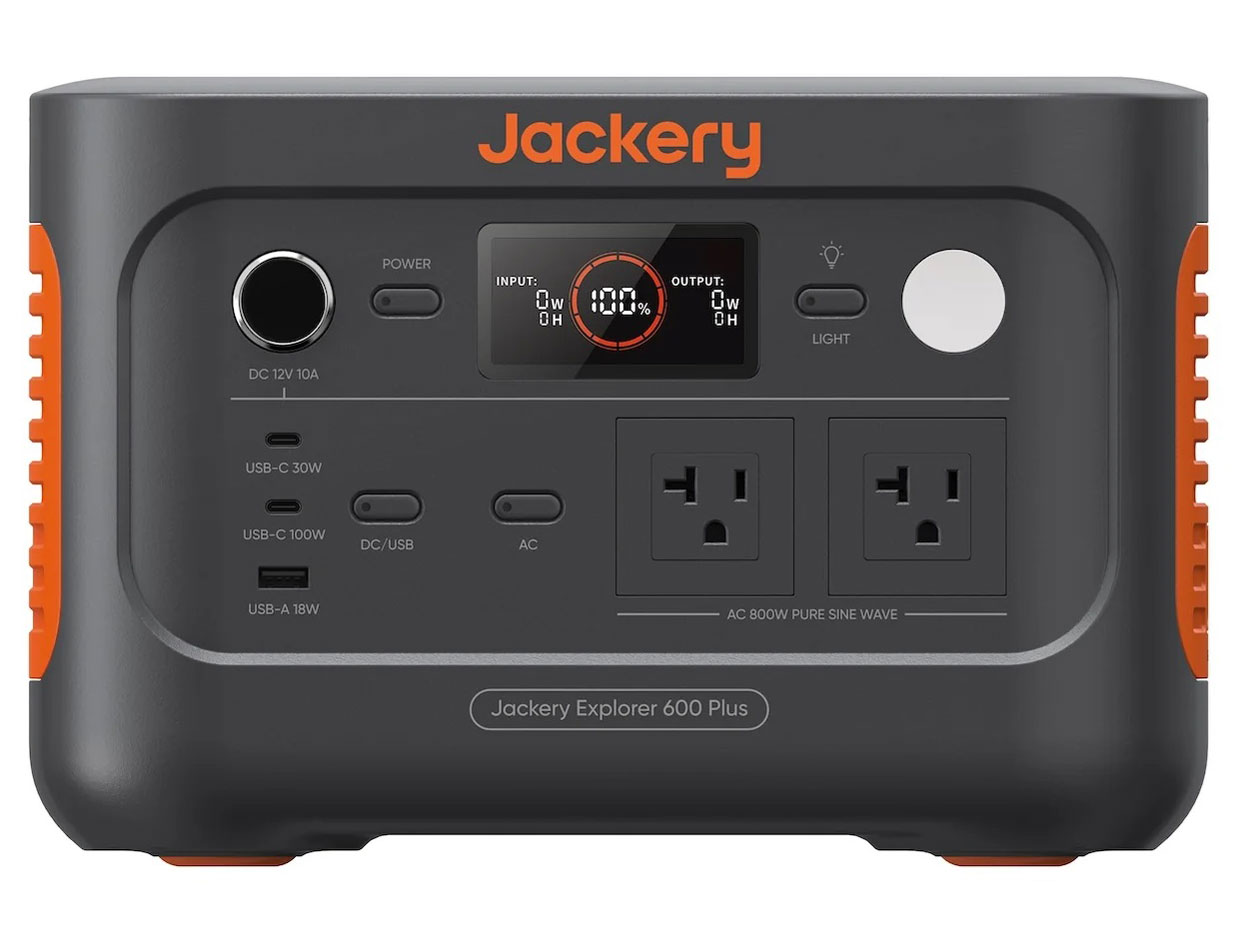 Jackery �|�[�^�u���d�� 600 Plus JE-600C