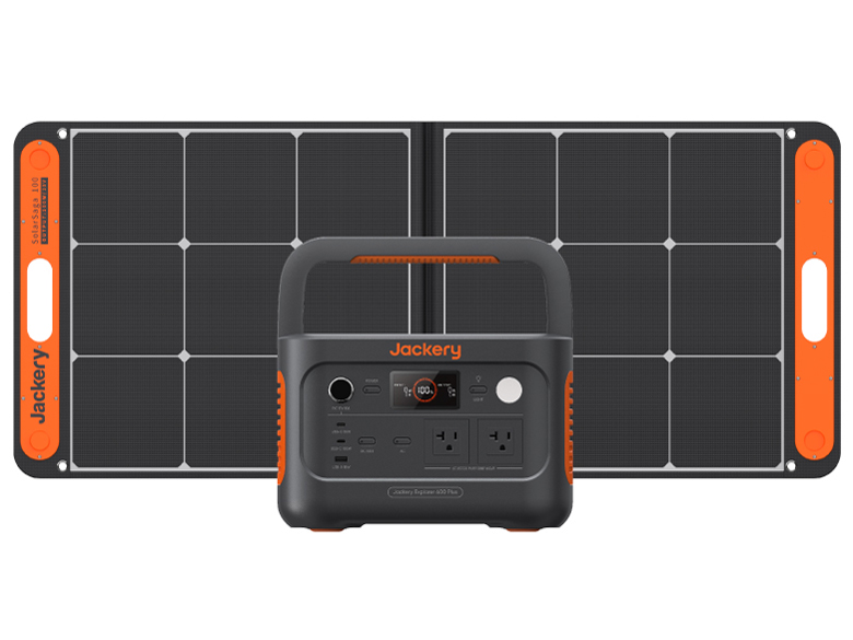 Jackery Japan Jackery Solar Generator 600 Plus+SolarSaga 100