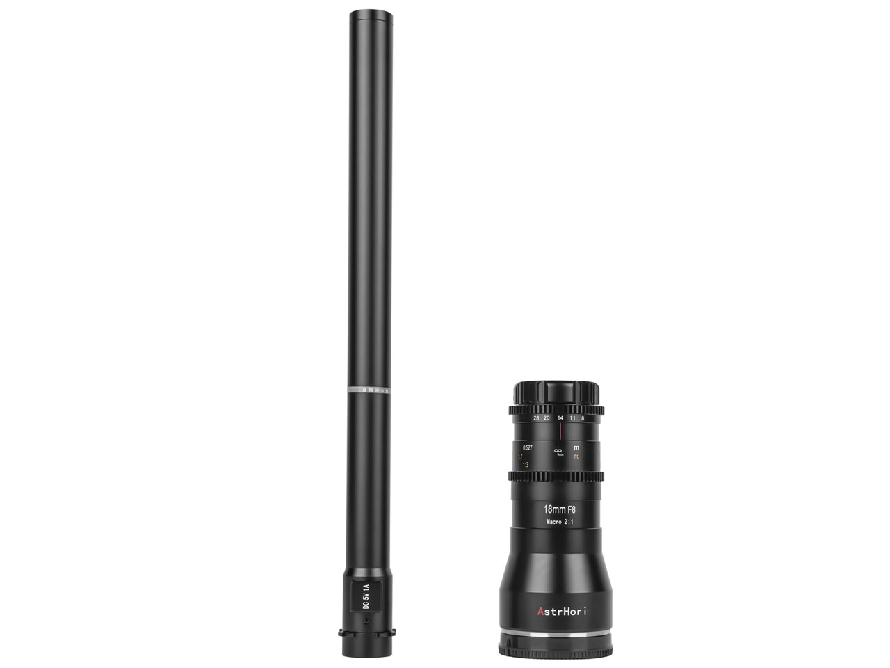 18mm F8.0 Macro 2�F1 �y���X�R�[�v�����Y �X�^���_�[�h BLACK [���C�JL�p] �̐��i�摜