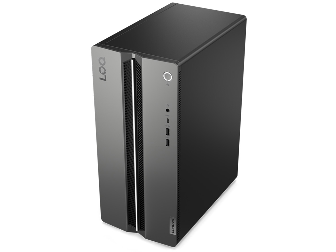 Lenovo LOQ Tower 17IRR9 Core i5 14400F�E16GB�������[�E512GB SSD+2TB HDD�ERTX 3050���� 90X0004MJM [���i�O���[/�u���b�N] �̐��i�摜