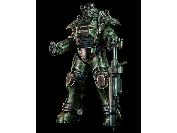 Fallout 1/6 T-45 Hot Rod Shark Power Armor(�t�H�[���A�E�g 1/6 T-45 �z�b�g���b�h�V���[�N�E�p���[�A�[�}�[) �̐��i�摜