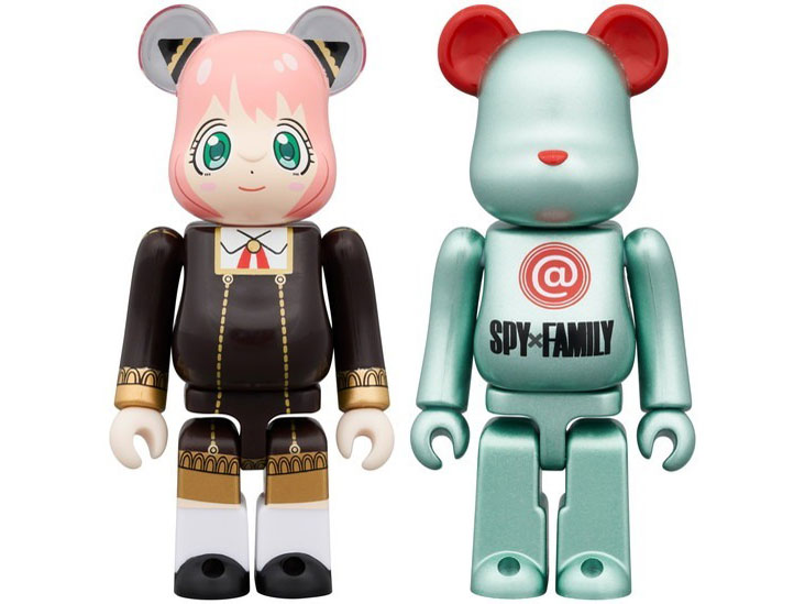 BE@RBRICK SPY×FAMILY 100% 2PCS SET �̐��i�摜