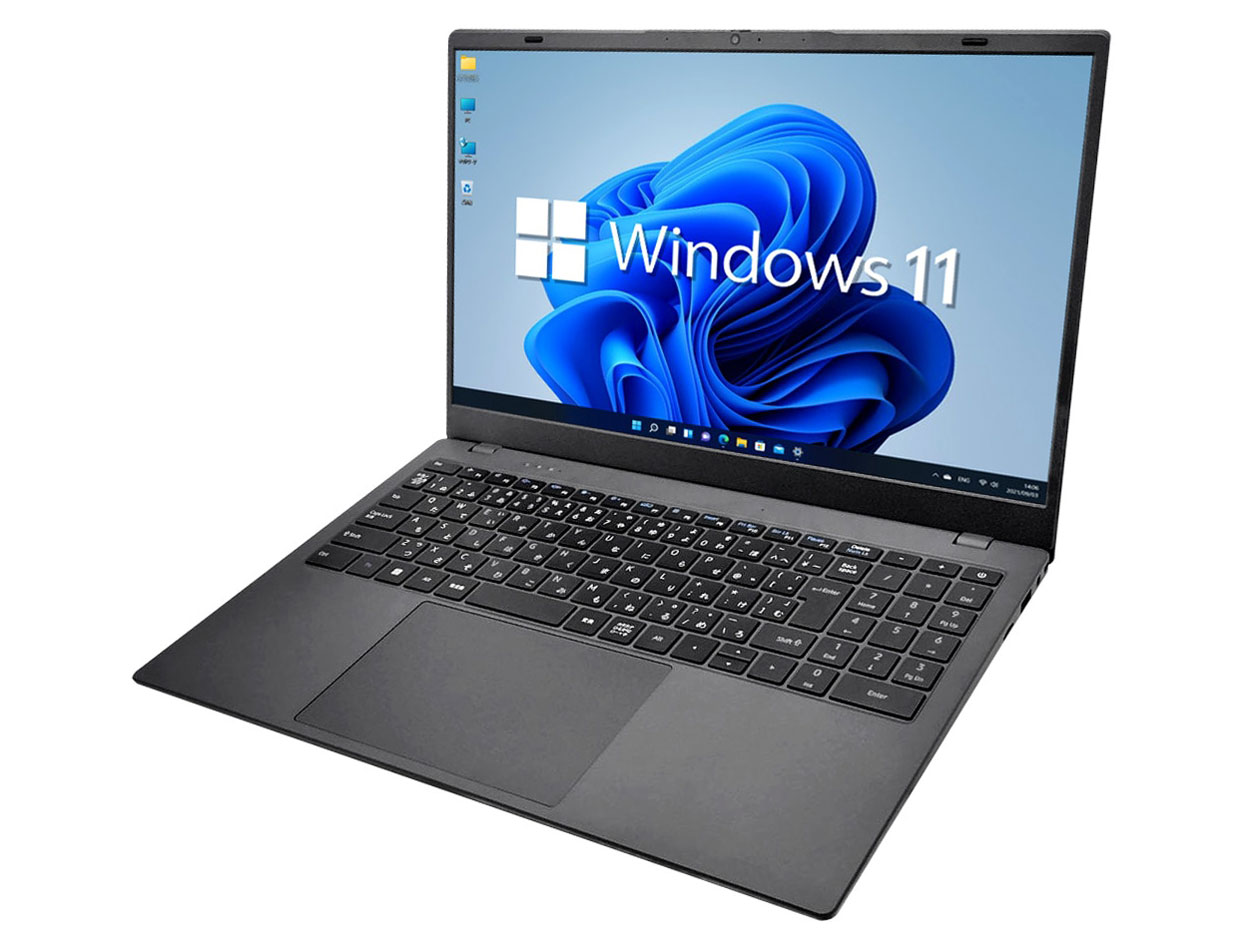 NC15J Core i5 1035G1/NVMe SSD 500GB/16GB������/15.6�C���` �t��HD/Windows 11/Office Personal 2021 [�}�b�g�O���C] �̐��i�摜