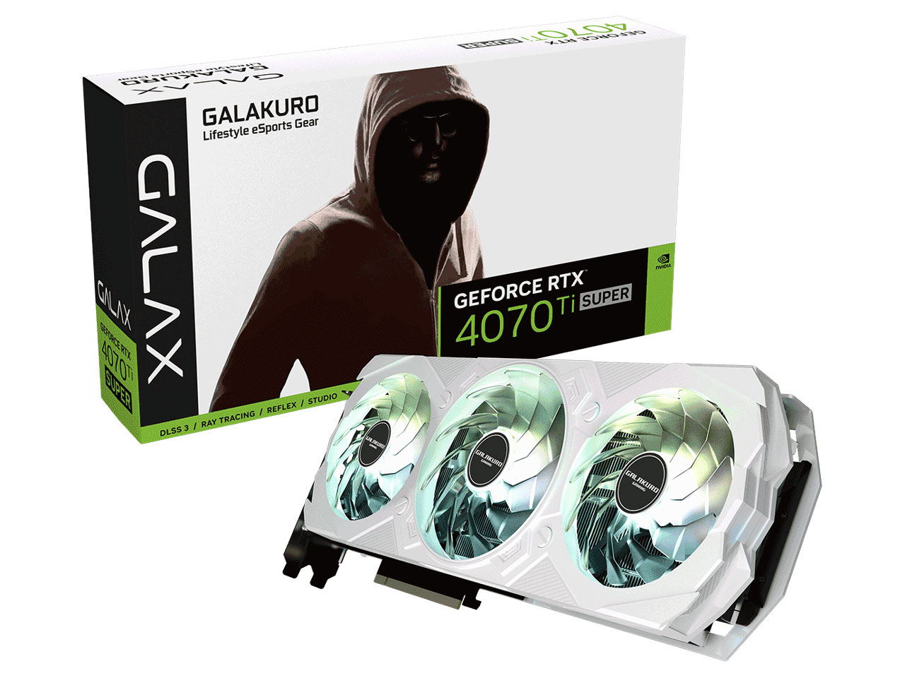 GK-RTX4070TiSP-E16GB/WHITE/TP2 [PCIExp 16GB] �̐��i�摜