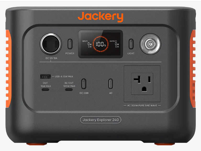 Jackery �|�[�^�u���d�� 240 New JE-240A