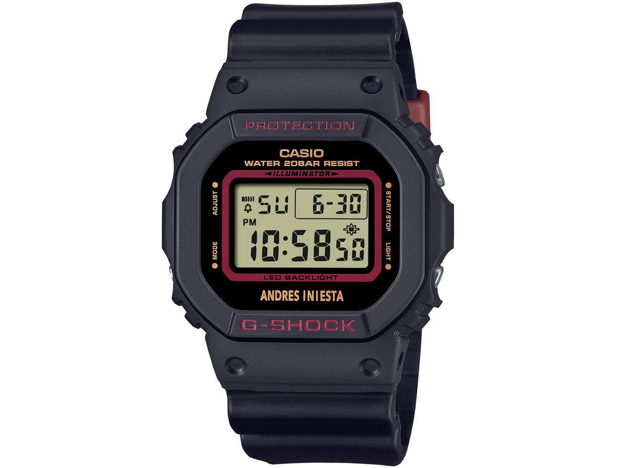 G-SHOCK アンドレス・イニエスタ選手シグネチャーモデル DW-5600AI-1JR