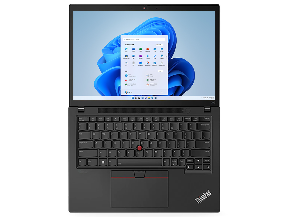 ThinkPad X13 Gen 3 Windows 11 Pro�ECore i7 1270P�E32GB�������[�E512GB SSD�E13.3�^WUXGA�t������ 21BNS0Q600 SIM�t���[ [�u���b�N]