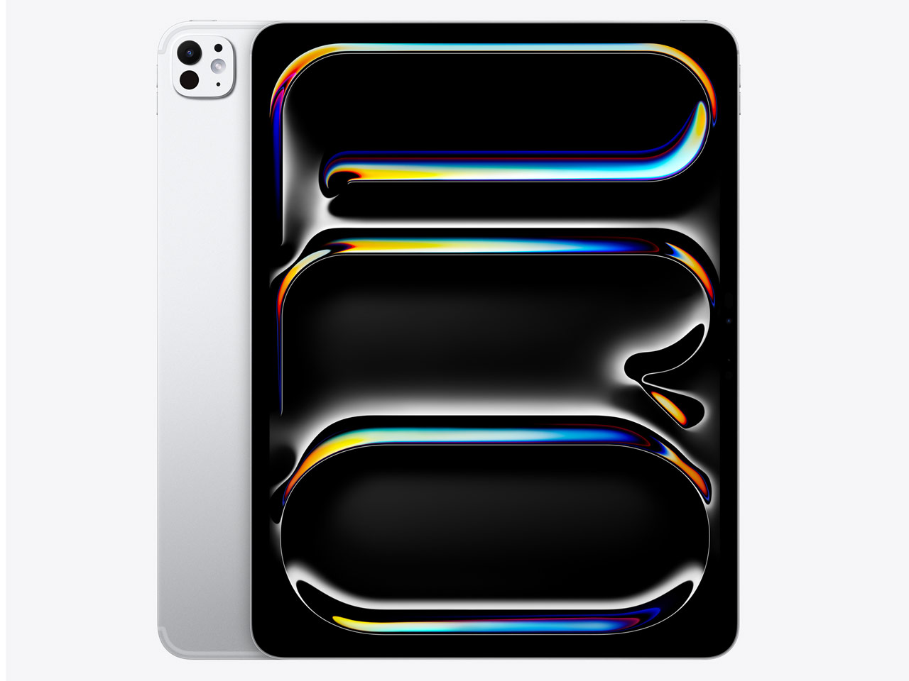 iPad Pro 13�C���` Wi-Fi+Cellular 1TB Nano-texture�f�B�X�v���C�K���X���� 2024�N�t���f�� Softbank [�V���o�[] �̐��i�摜