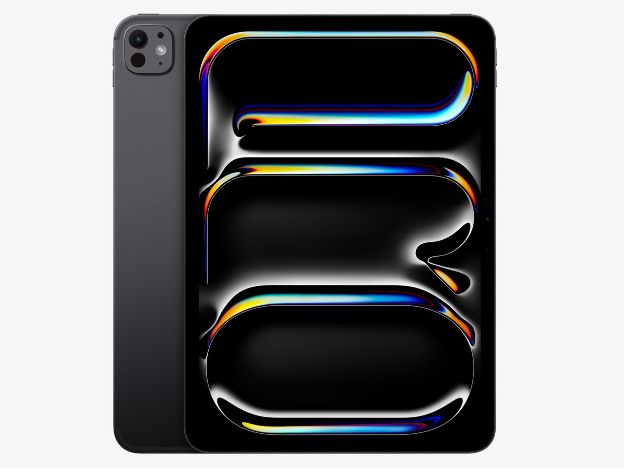 iPad Pro 11�C���` Wi-Fi+Cellular 2TB Nano-texture�f�B�X�v���C�K���X���� 2024�N�t���f�� au [�X�y�[�X�u���b�N] �̐��i�摜