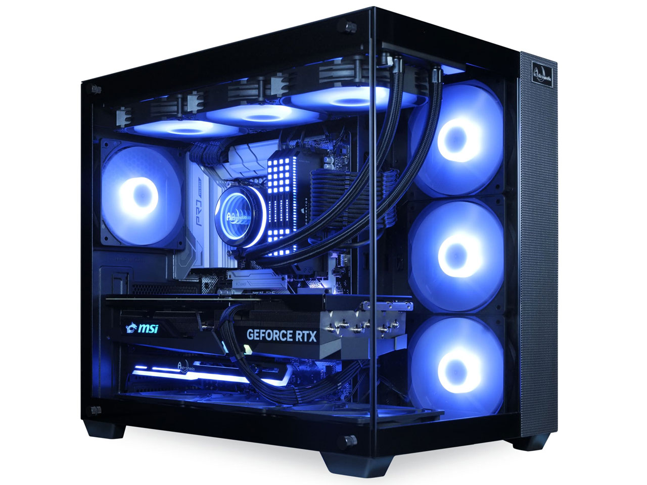 ASTROMEDA Ryzen 5 5500/RX 5600 XT/16GB������/���i.com���胂�f�� [�u���b�N] �̐��i�摜
