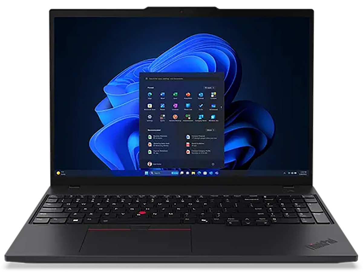 ThinkPad T16 Gen 3 Core Ultra 7 155U�E16GB�������[�E512GB SSD�E16�^WUXGA�t������ �v���~�A�� 21MNCTO1WW [�u���b�N] �̐��i�摜