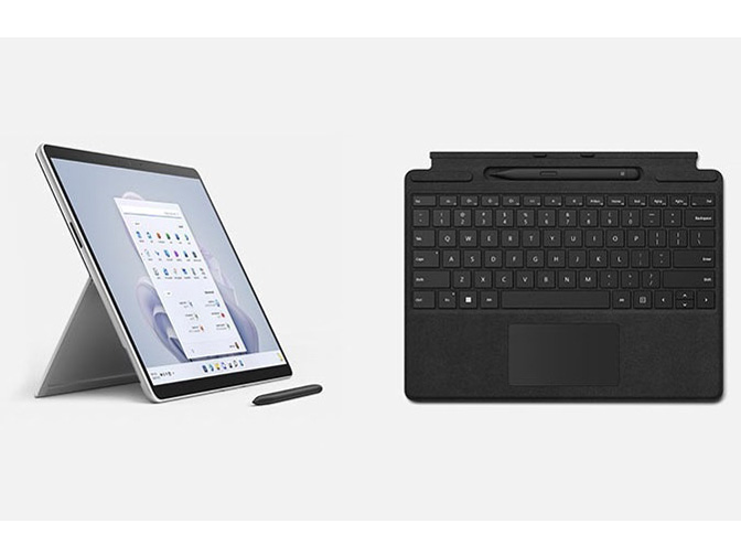 Surface Pro 9 + �X�����y�� 2 �t�� Signature �L�[�{�[�h L0S-00001 [�v���`�i] �̐��i�摜