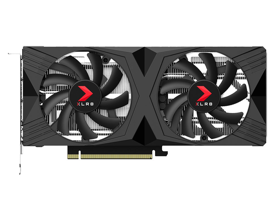 GeForce RTX 4060 Ti 8GB XLR8 �Q�[�~���O VERTO �I�[�o�[�N���b�N �_�u���t�@�� VCG4060T8DFXPB1-O [PCIExp 8GB]