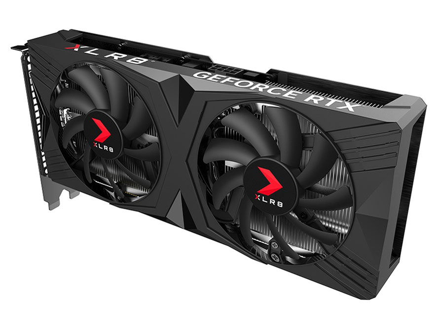 GeForce RTX 4060 Ti 8GB XLR8 �Q�[�~���O VERTO �I�[�o�[�N���b�N �_�u���t�@�� VCG4060T8DFXPB1-O [PCIExp 8GB]