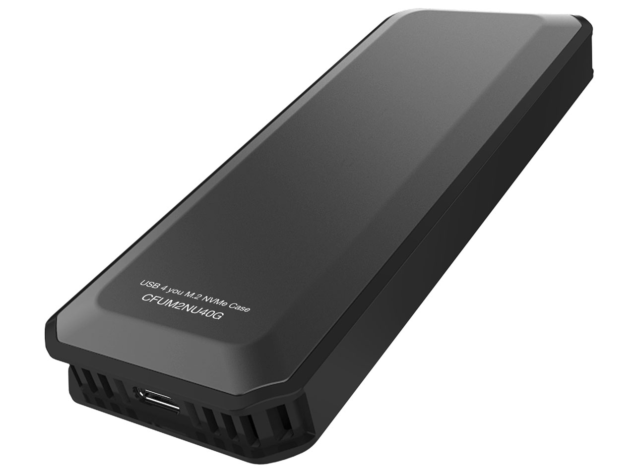 USB 4 you M.2 NVMe Case CFUM2NU40G [�u���b�N]