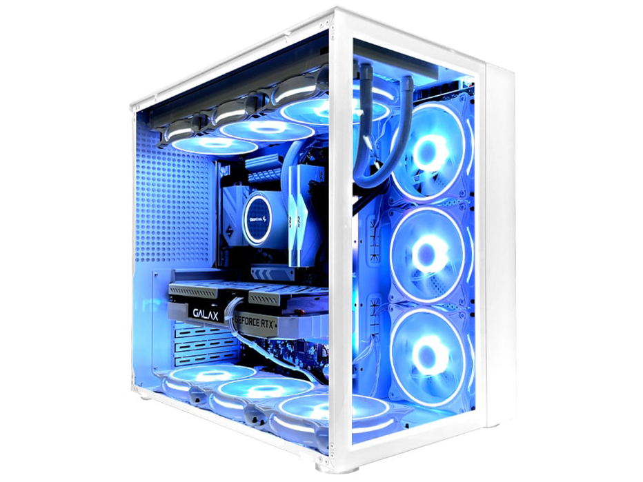 �� ���F�C�i�[ Ryzen 5 5600G/RTX 4060/NVMe M.2 SSD 500GB/16GB������/CPU����t�@��/Windows 10 [�z���C�g] �̐��i�摜