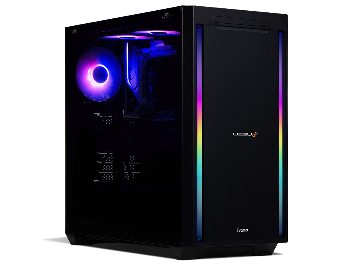 LEVEL�� Core i5 13400F/RTX 4070/16GB������/500GB NVMe M.2 SSD/Windows 11 Home [DSP��]/LEVEL-R77A-134F-TLX-D [RGB Build] �̐��i�摜