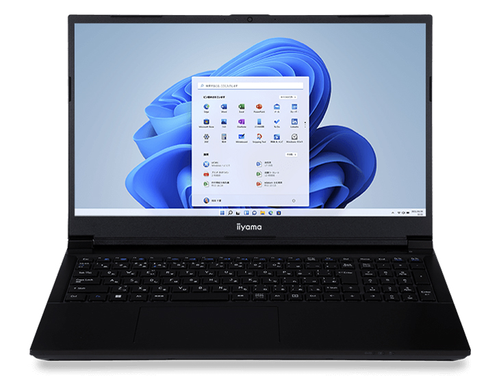 SENSE�� Core i7 12650H/16GB������/500GB NVMe M.2 SSD/15�C���` �t��HD/SENSE-15FH127-i7-UHSX-D �̐��i�摜