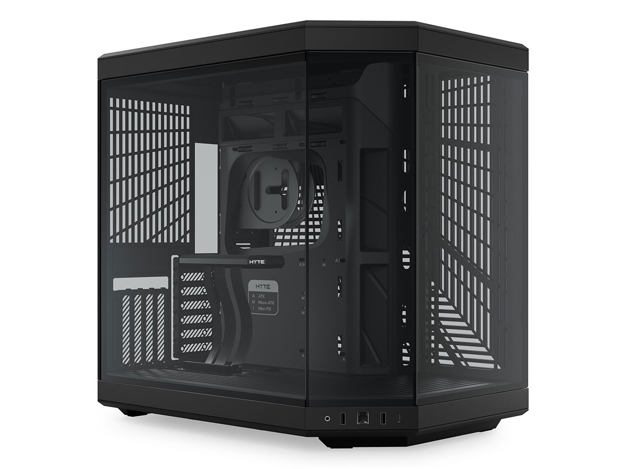 HYTE Y70 ケース Y70 - Our New ATX PC Case - Snow White | HYTE