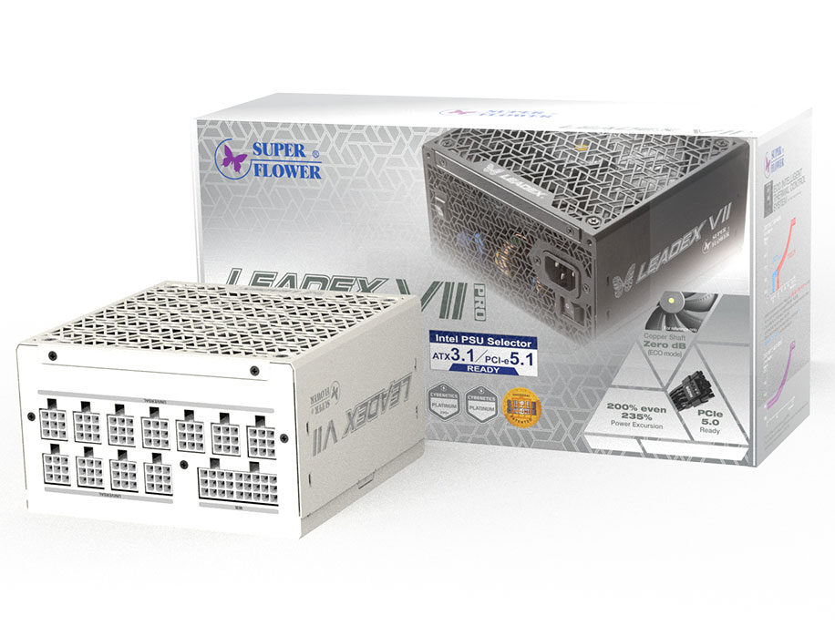 LEADEX VII PLATINUM PRO 1200W SF-1200F14XP WT [�z���C�g]