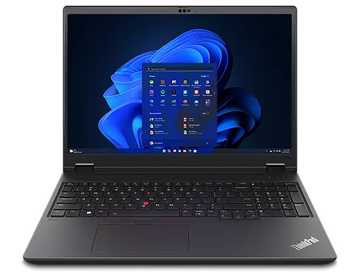 ThinkPad P16v Gen 2 Windows 11 Pro�ECore Ultra 7 165H�E32GB�������[�E512GB SSD�ENVIDIA RTX 1000 Ada�E16�^WUXGA�t������ 21KXCTO1WW [�u���b�N] �̐��i�摜