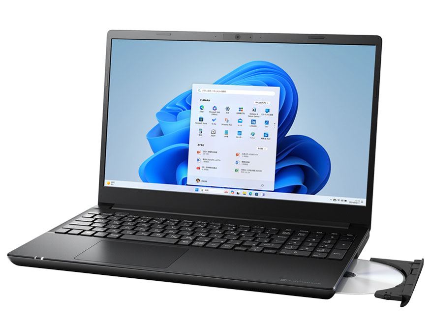 dynabook BZ/MX ���i.com���� W6BZMX5EAB-K 15.6�^�t��HD Core i5 1334U 512GB SSD Office���� [�u���b�N] �̐��i�摜