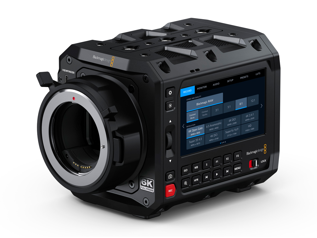 Blackmagic PYXIS 6K EF �̐��i�摜