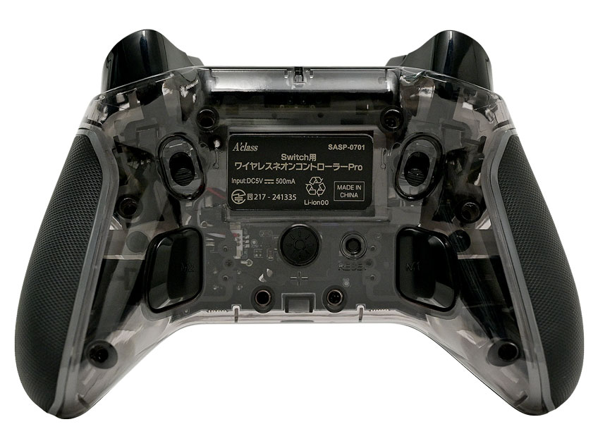 Switch�p ���C�����X�l�I���R���g���[���[Pro SASP-0701 [�N���A�u���b�N]