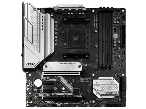 MAG B550M MORTAR MAX WIFI (B550 AM4 MicroATX) �h�X�p�����胂�f�� �̐��i�摜