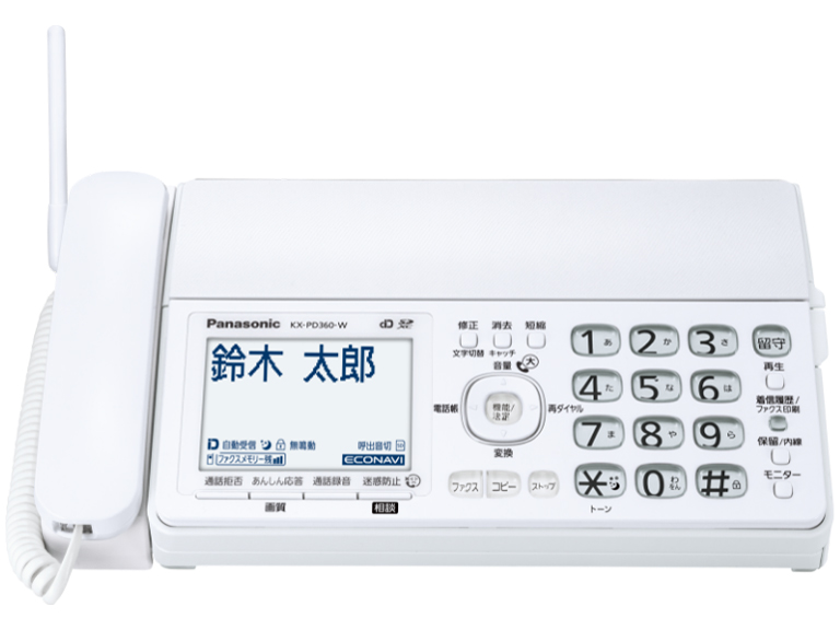 KX-PD360DW-W [�z���C�g]