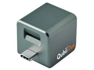 Qubii Duo MKPQC-MG [USB Type-C microSD �~�b�h�i�C�g�O���[��] �̐��i�摜