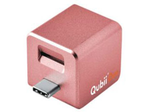 Qubii Duo MKPQC-RG [USB Type-C microSD ���[�Y�S�[���h] �̐��i�摜