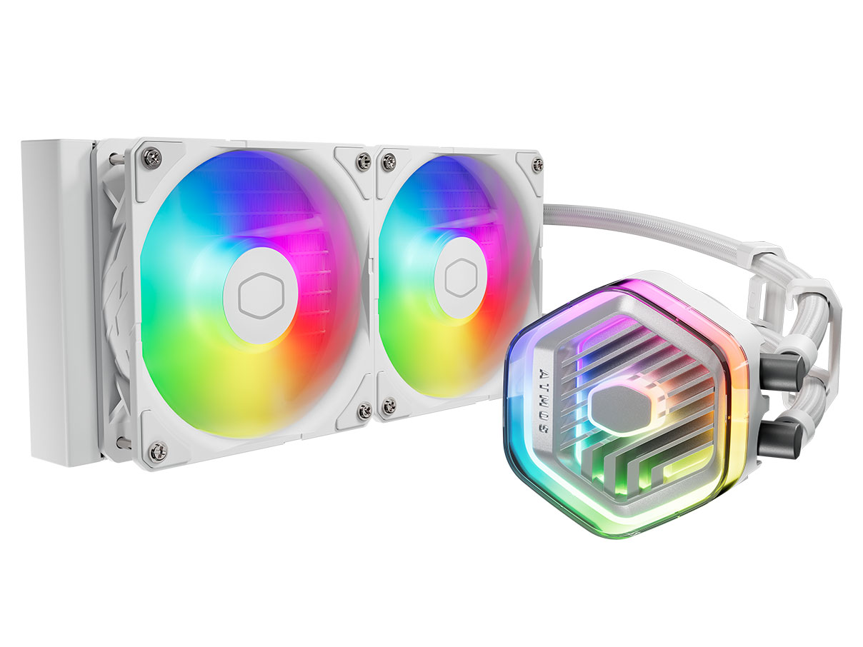 MasterLiquid 240 Atmos White MLX-D24M-A25PZ-RW [zCg] ̐i摜