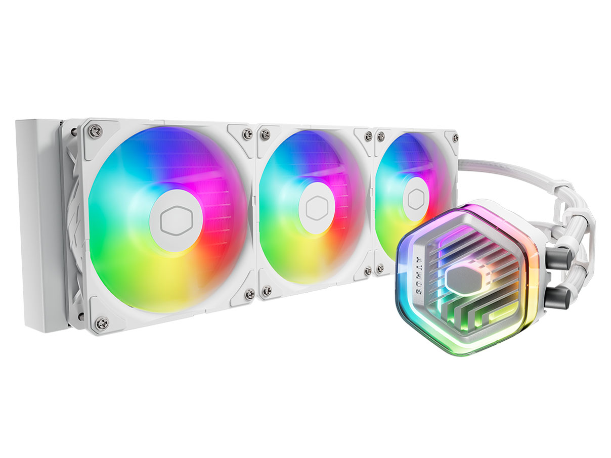 MasterLiquid 360 Atmos White MLX-D36M-A25PZ-RW [�z���C�g] �̐��i�摜