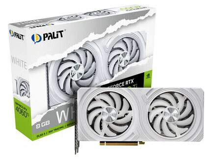NE6406T019P1-1048L (GeForce RTX 4060 Ti WHITE 8GB) [PCIExp 8GB] �h�X�p�����胂�f�� �̐��i�摜