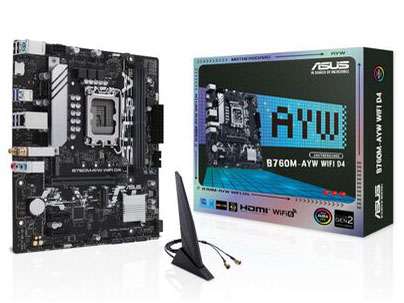 B760M-AYW WIFI D4 (B760 1700 MicroATX) �h�X�p�����胂�f��