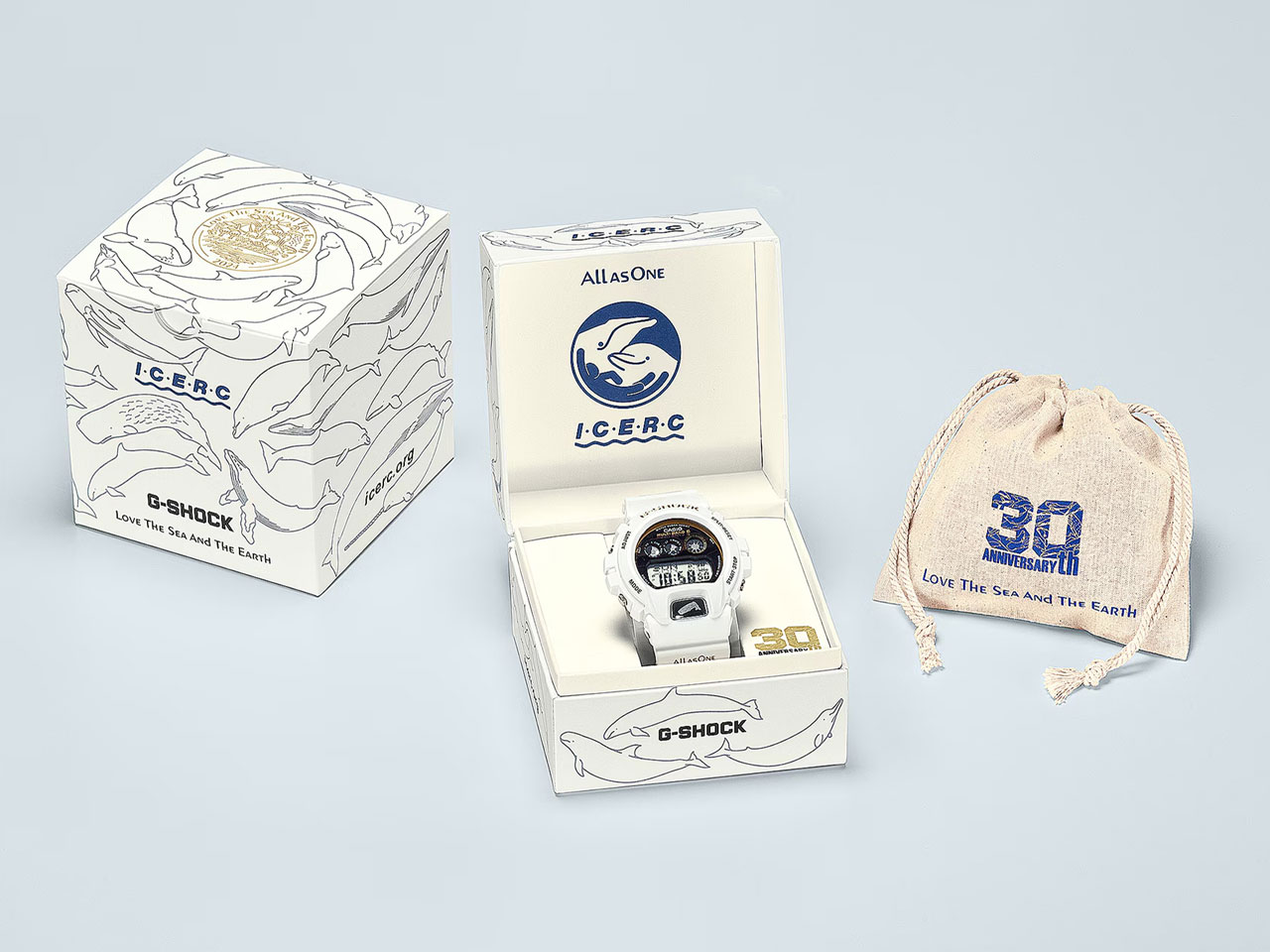 G-SHOCK Love The Sea And The Earth ICERC Japan �R���{���[�V�������f�� 2024 GW-6904K-7JR