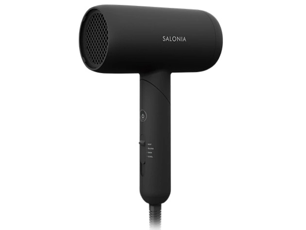 購入1年以内 SALONIA スムースシャインドライヤー SAL23209BK I-ne SALONIA スムースシャインドライヤー SAL23209BK [BLACK