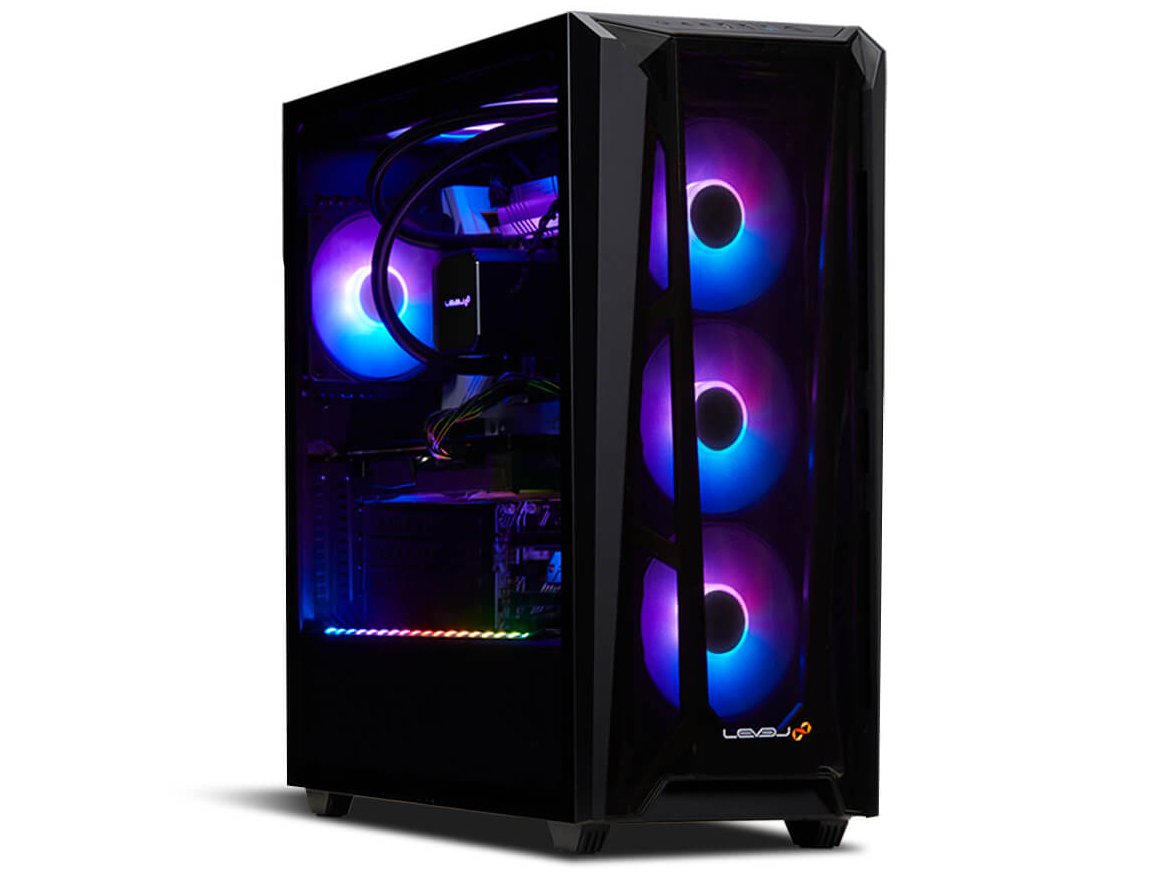 LEVEL�� Ryzen 7 7800X3D/RTX 4080 SUPER/16GB������/1TB NVMe M.2 SSD/Windows 11 Home [DSP��]/LEVEL-R6B6-LCR78D-VTX [RGB Build] �̐��i�摜