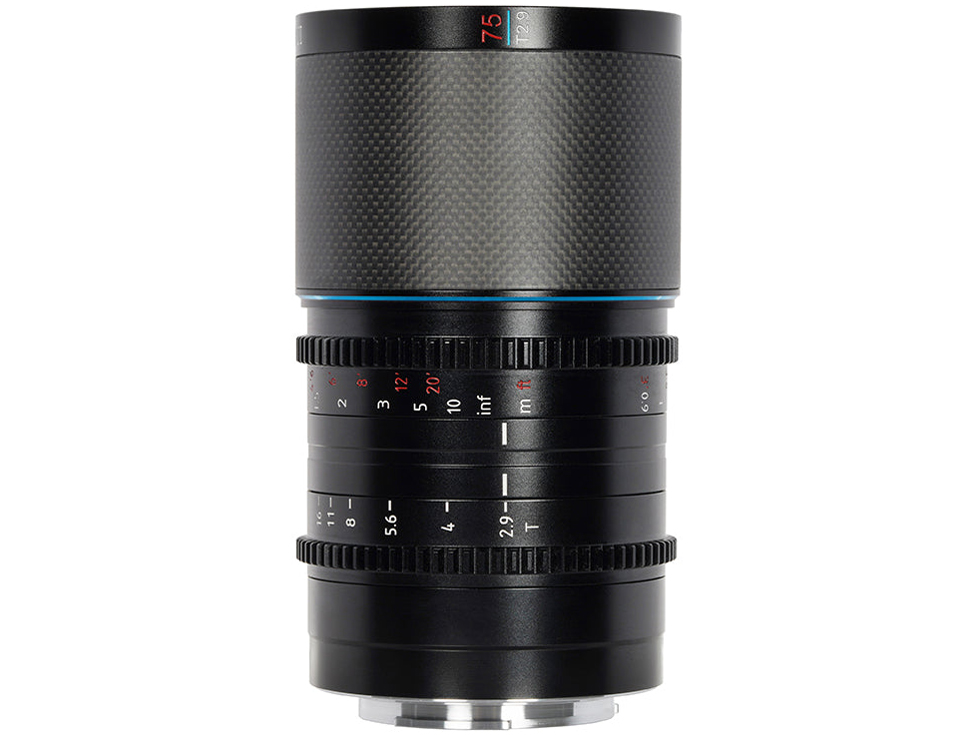 Saturn 75mm T2.9 1.6X �t���t���[���J�[�{���t�@�C�o�[�A�i�����t�B�b�N�����Y �u���[�t���A [�j�R��Z�p] �̐��i�摜