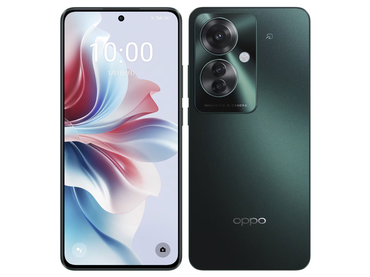 OPPO Reno11 A �y�V���o�C�� [�_�[�N�O���[��] �̐��i�摜