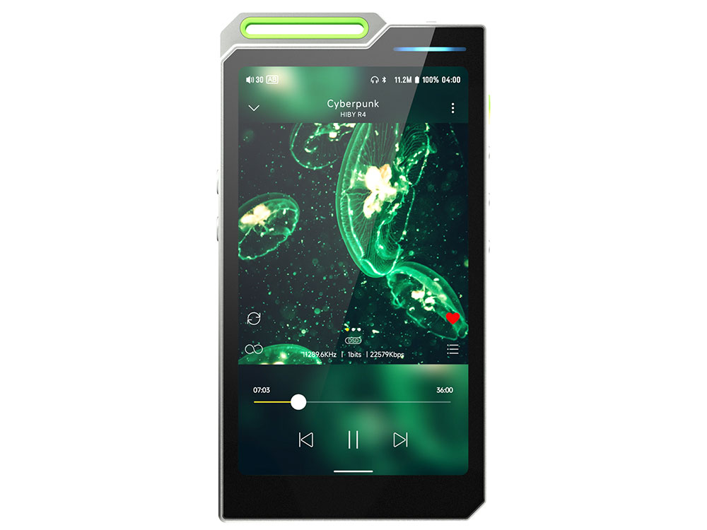 HIBY R4 デジタルオーディオプレーヤー 銀緑 Amazon.co.jp: 【国内正規品】 HiByMusic デジタル オーディオ
