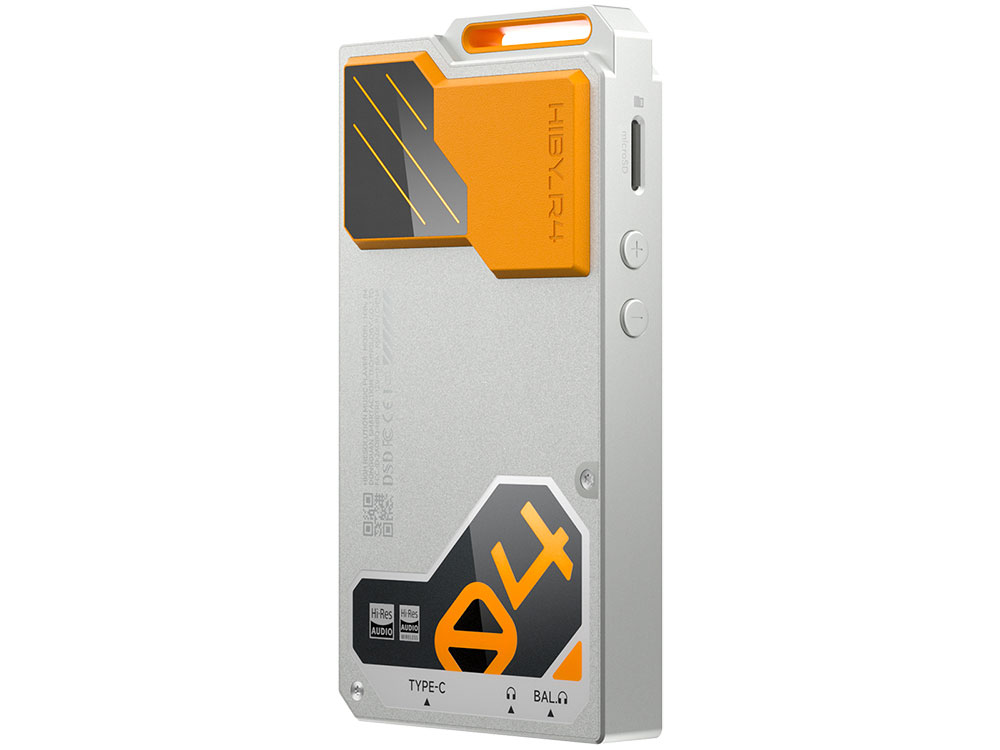 価格.com - 『本体 背面 斜め2』 HiBy R4 [32GB Orange] の製品画像