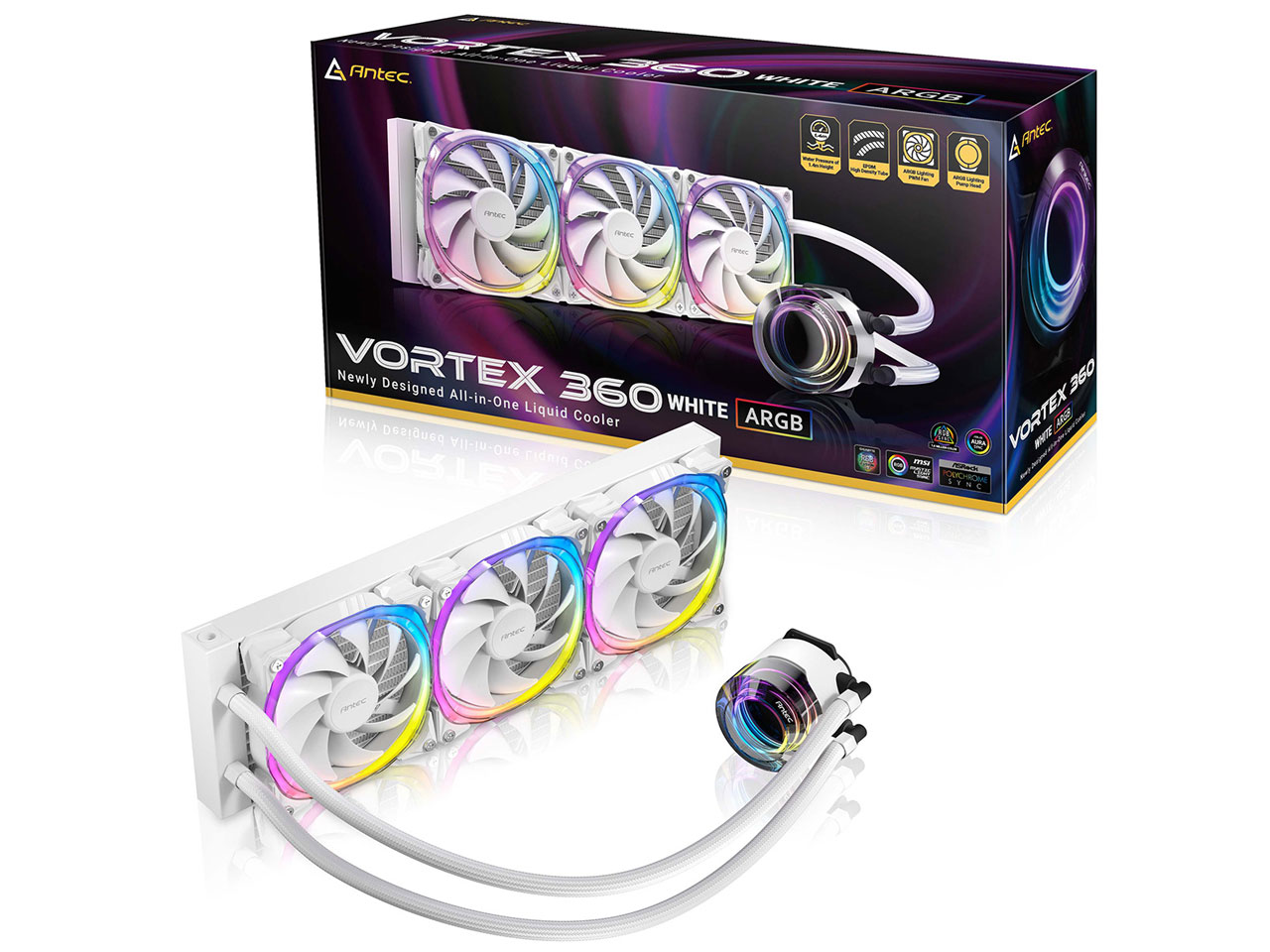 Vortex 360 ARGB White